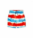 送料無料 アパマンキッズ Appaman Kids 男の子用 スポーツ・アウトドア用品 キッズ 子供用水着 Mid Length Swim Trunks (Toddler/Little Kids/Big Kids) - Firecracker Stripe