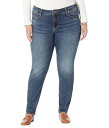 こちらの商品は Silver Jeans Co. レディース 女性用 ファッション ジーンズ デニム Plus Size Elyse Mid-Rise Skinny Jeans W03116ECF308 - Medium Indigo Wash です。 注文後のサイズ変更・キャンセルは出来ませんので、十分なご検討の上でのご注文をお願いいたします。 ※靴など、オリジナルの箱が無い場合がございます。ご確認が必要な場合にはご購入前にお問い合せください。 ※画面の表示と実物では多少色具合が異なって見える場合もございます。 ※アメリカ商品の為、稀にスクラッチなどがある場合がございます。使用に問題のない程度のものは不良品とは扱いませんのでご了承下さい。 ━ カタログ（英語）より抜粋 ━ Look your best by completing your look wearing the Silver(R) Jeans Co. Plus Size Elyse Mid-Rise Skinny Jeans W03116ECF308. Mid-rise, skinny jeans. Stretch denim fabrication. Belt loop waist with a zip-fly and button closure. Classic five-pocket style. 78% cotton, 20% polyester, 2% elastane. Machine washable. ※掲載の寸法や重さはサイズ「14W, inseam 29」を計測したものです. サイズにより異なりますので、あくまで参考値として参照ください. 実寸（参考値）： Waist Measurement: 約 101.60 cm Outseam: 約 99.06 cm Inseam: 約 76.20 cm Front Rise: 約 30.48 cm Back Rise: 約 38.10 cm Leg Opening: 約 35.56 cm