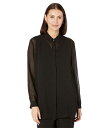  AC[tBbV[ Eileen Fisher fB[X p t@bV uEX Long Shirt - Black