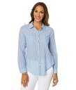  [s[bc@[ Lilly Pulitzer fB[X p t@bV {^Vc Sea View Button-Down - Coastal Blue Stripe