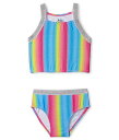  Hatley Kids ̎qp X|[cEAEghApi LbY qp Jelly Bean Rainbow Tankini Set (Toddler/Little Kids/Big Kids) - Purple