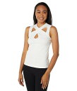  r[V[r[W[}bNXAYA BCBGMAXAZRIA fB[X p t@bV uEX Nylon/Spandex Jersey Tank Top - Off-White