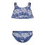 送料無料 アンダーアーマー Under Armour Kids 女の子用 スポーツ・アウトドア用品 キッズ 子供用水着 Mixing Waves Flutter Bikini (Little Kids) - Nebula Purple