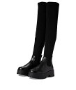 送料無料 スティーブマデン Steve Madden レディース 女性用 シューズ 靴 ブーツ ミッドカフ Scoop Boot - Black