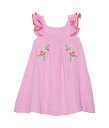 送料無料 ピーク PEEK 女の子用 ファッション 子供服 ドレス Embroidered with Tassels Dress (Toddler/Little Kids/Big Kids) - Pink