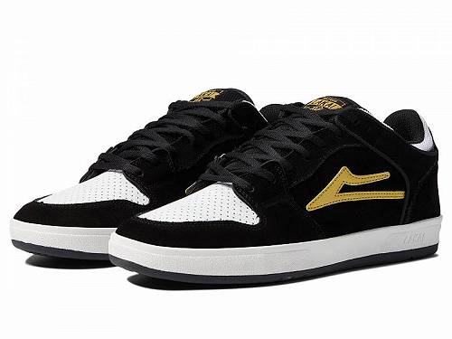 送料無料 ラカイ Lakai メンズ 男性用 シューズ 靴 スニーカー 運動靴 Telford Low - Black/Gold Suede