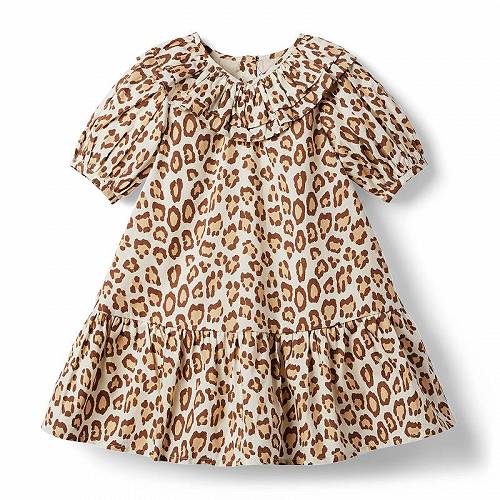 送料無料 Janie and Jack 女の子用 ファッション 子供服 ドレス Snow Leopard Print Dress (Toddler/Little Kids/Big Kids) - Multicolor