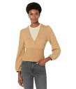 送料無料 Madewell レディース 女性用 ファッション セーター Wrap V-Neck Sweater in Coziest Yarn - Heather Toffee