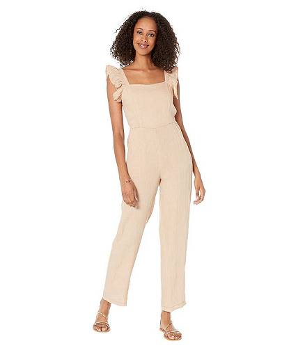 こちらの商品は ブランクエヌワイシー Blank NYC レディース 女性用 ファッション ジャンプスーツ つなぎ セット Linen Jumpsuit with Ruffle Strap Detail in Going Steady - Going Steady です。 注文後のサイズ変更・キャンセルは出来ませんので、十分なご検討の上でのご注文をお願いいたします。 ※靴など、オリジナルの箱が無い場合がございます。ご確認が必要な場合にはご購入前にお問い合せください。 ※画面の表示と実物では多少色具合が異なって見える場合もございます。 ※アメリカ商品の為、稀にスクラッチなどがある場合がございます。使用に問題のない程度のものは不良品とは扱いませんのでご了承下さい。 ━ カタログ（英語）より抜粋 ━ Stand out strong in the [BLANKNYC](TM) Linen Jumpsuit with ruffle Strap Detail. Square neckline. Tank top strap with ruffled cap sleeves. Princess seams on bodice. Seam at natural waist line. Two front angled hand pockets. Wide leg silhouette. Cropped pant leg length. Straight hemlines. 100% linen. Hand wash, dry flat. ※掲載の寸法や重さはサイズ「XS」を計測したものです. サイズにより異なりますので、あくまで参考値として参照ください. 実寸（参考値）： Inseam: 約 76.20 cm Shoulder to Crotch: 約 68.58 cm Shoulder to Toe: 約 139.70 cm