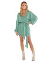 送料無料 ショーミーユアムームー Show Me Your Mumu レディース 女性用 ファッション ドレス Chloe Collared Dress - Sage Slinky Stretch