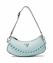  QX GUESS fB[X p obO  V_[obO obNpbN bN Corina Top Zip Shoulder Bag - Ice Blue