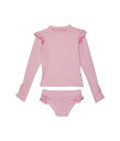 こちらの商品は シーフォリー Seafolly Kids 女の子用 スポーツ・アウトドア用品 キッズ 子供用水着 Summer Essentials Surf Set (Toddler/Little Kids) - Sweet Lilac です。 注文後のサイズ変更・キャンセルは出来ませんので、十分なご検討の上でのご注文をお願いいたします。 ※靴など、オリジナルの箱が無い場合がございます。ご確認が必要な場合にはご購入前にお問い合せください。 ※画面の表示と実物では多少色具合が異なって見える場合もございます。 ※アメリカ商品の為、稀にスクラッチなどがある場合がございます。使用に問題のない程度のものは不良品とは扱いませんのでご了承下さい。 ━ カタログ（英語）より抜粋 ━ Get your little girl the prettiest Seafolly(R) Kids Summer Essentials Surf Set with ruffle trim and UV protection. Round neck and front zipper closure. Long sleeve design. Triangular bottom. Ruffle design along leg cut-outs. Fully lined construction. Seafolly(R) logo placement along back neckline. 90% polyester, 10% elastane. Machine washable. Product measurements were taken using size 5 (Little Kids). サイズにより異なりますので、あくまで参考値として参照ください. If you&#039;re not fully satisfied with your purchase, you are welcome to return any unworn and unwashed items with tags intact and original packaging included. 実寸（参考値）： Length: 約 38.10 cm Front Rise: 約 18.41 cm Back Rise: 約 18.41 cm