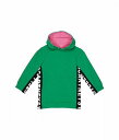 送料無料 ステラマッカートニー Stella McCartney Kids 女の子用 ファッション 子供服 ドレス Hoodie Dress with Logo Inserts (Toddler/Little Kids/Big Kids) - Green