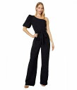 送料無料 リリーピューリッツァー Lilly Pulitzer レディース 女性用 ファッション ジャンプスーツ つなぎ セット Brialyn One Shoulder Jumpsuit - Onyx Pineapple Pucker Jacquard