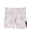 送料無料 バンズ Vans Kids 女の子用 ファッション 子供服 ショートパンツ 短パン Water Wash Legging Shorts (Big Kids) - Languid Lavender/Water Wash