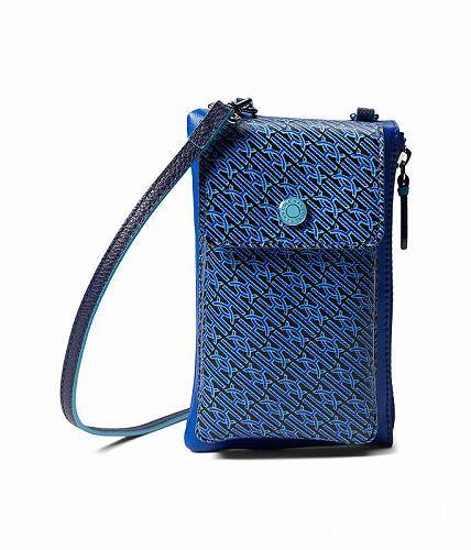 送料無料 コールハーン Cole Haan レディース 女性用 ファッション雑貨 小物 財布 携帯ケース カードケース Monogram Cellphone Case - Marine Blue