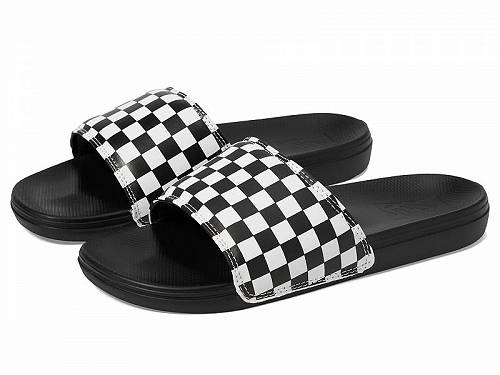 ヴァンズ サンダル レディース 送料無料 バンズ Vans シューズ 靴 サンダル La Costa Slide-On - (Checkerboard) True White/Black
