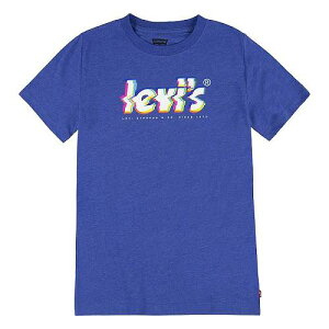 ̵ ꡼Х Levi's(R) Kids ˤλ եå Ҷ T Graphic T-Shirt (Big Kids) - Deep Blue Heather