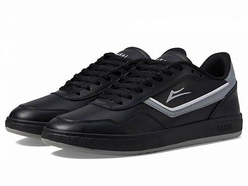 送料無料 ラカイ Lakai メンズ 男性用 シューズ 靴 スニーカー 運動靴 Terrace - Black/Black Leather