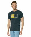送料無料 クイックシルバー Quiksilver メンズ 男性用 ファッション Tシャツ Core Lockup Short Sleeve Tee - Charcoal Heather