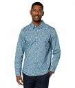 シュプリーム 送料無料 ドッカーズ Dockers メンズ 男性用 ファッション ボタンシャツ Supreme Flex Modern Fit Long Sleeve Shirt - Oceanview/Print