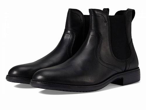 送料無料 ロックポート Rockport メンズ 男性用 シューズ 靴 ブーツ チェルシーブーツ Total Motion Dressport Chelsea - Black