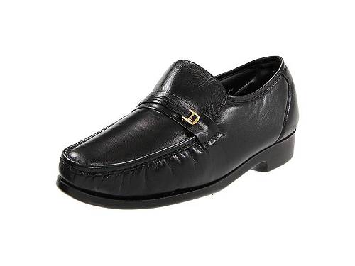 送料無料 フローシャイム Florsheim メンズ 男性用 シューズ 靴 ローファー SINGLE SHOE - Riva - Black Nappa