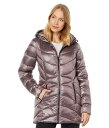  R[n[ Cole Haan fB[X p t@bV AE^[ WPbg R[g _EEEC^[R[g Faux Down A-Line Hooded Jacket - Mauve