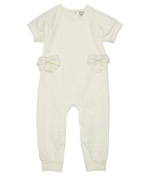 送料無料 HABITUAL girl 女の子用 ファッション 子供服 ベビー服 赤ちゃん ワンピース Ruffle/Bow Coverall (Infant) - Off-White