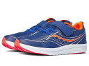  TbJj[ Saucony Kids j̎qp LbYV[Y qC Xj[J[ ^C Kinvara 13 (Toddler/Little Kid) - Sapphire/Red