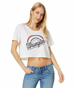 ̵ 󥰥顼 Wrangler ǥ  եå T Boyfriend Crop Tee Classic - Reseda