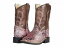送料無料 Old West Kids Boots 女の子用 キッズシューズ 子供靴 ブーツ ウエスタンブーツ Glitter (Toddler) - Pink