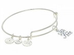 送料無料 アレックスアンドアニー Alex and Ani レディース 女性用 ジュエリー 宝飾品 ブレスレット Let the Sea Set You Free Bracelet - Shiny Silver