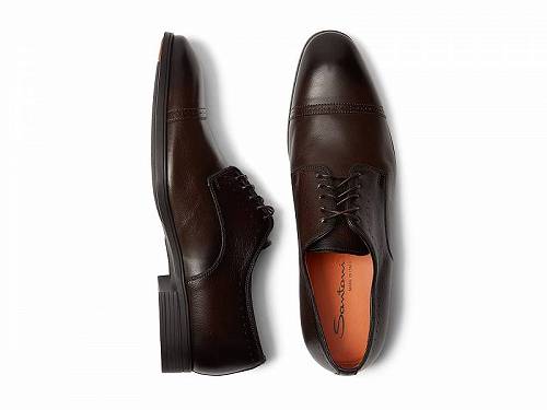 楽天グッズ×グッズ送料無料 サントーニ Santoni メンズ 男性用 シューズ 靴 オックスフォード 紳士靴 通勤靴 Dimmers - Dark Brown