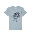 送料無料 Tiny Whales 男の子用 ファッション 子供服 Tシャツ Keep It Clean Tee (Toddler/Little Kids/Big Kids) - Stone Blue