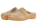 送料無料 タオス taos Footwear レディース 女性用 シューズ 靴 クロッグ Primavera - Stone/Gold