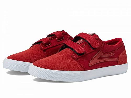 ̵ 饫 Lakai ˤλ å塼 Ҷ ˡ ư Griffin VS (Little Kids/Big Kids) - Red/Reflective Suede