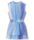 送料無料 Hatley Kids 女の子用 ファッション 子供服 ドレス Patchwork Smocked Waist Dress (Toddler/Little Kids/Big Kids) - Blue