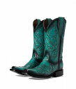 送料無料 コーラルブーツ Corral Boots レディース 女性用 シューズ 靴 ブーツ ウエスタンブーツ L2059 - Turquoise/Grey