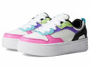 送料無料 スケッチャーズ SKECHERS KIDS 女の子用 キッズシューズ 子供靴 スニーカー 運動靴 Court High - Classic Crush 310191L (Little Kid/Big Kid) - White/Black/Multi