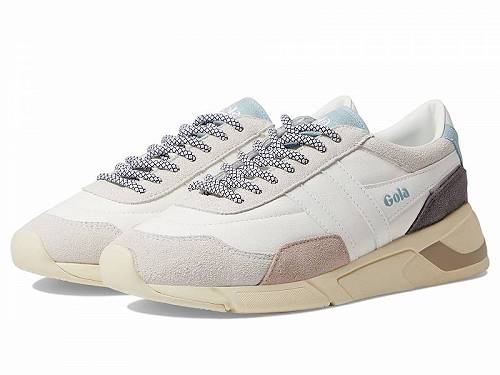 送料無料 ゴラ Gola レディース 女性用 シューズ 靴 スニーカー 運動靴 Eclipse Trident - White/Powder Blue/Blossom