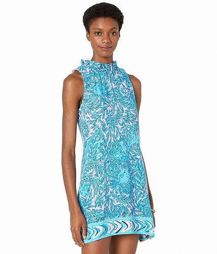 送料無料 リリーピューリッツァー Lilly Pulitzer レディース 女性用 ファッション ジャンプスーツ つなぎ セット Adalina Romper - Bermuda Blue You Grow Girl Engineered