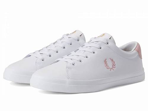 フレッドペリー 送料無料 フレッドペリー Fred Perry レディース 女性用 シューズ 靴 スニーカー 運動靴 Lottie Leather - White/Chalky Pink