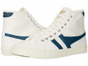 送料無料 ゴラ Gola レディース 女性用 シューズ 靴 スニーカー 運動靴 Tennis Mark Cox High - Off-White/Vintage Blue