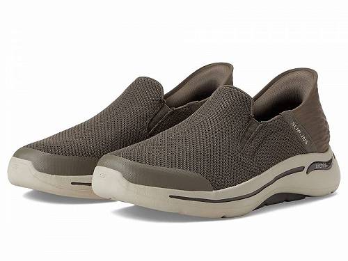 送料無料 スケッチャーズ SKECHERS Performance メンズ 男性用 シューズ 靴 スニーカー 運動靴 GO Walk Arch Fit Hands Free Slip-Ins - Taupe