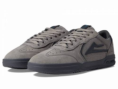 送料無料 ラカイ Lakai メンズ 男性用 シューズ 靴 スニーカー 運動靴 Atlantic - Grey Suede