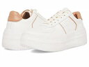 スティーブマデン 送料無料 スティーブマデン Steve Madden レディース 女性用 シューズ 靴 スニーカー 運動靴 Perrin Sneaker - White/Tan