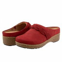 送料無料 ソフトウォーク SoftWalk レディース 女性用 シューズ 靴 クロッグ Arvada Twist - Red Nubuck