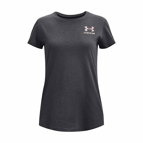 こちらの商品は アンダーアーマー Under Armour Kids 女の子用 ファッション 子供服 Tシャツ Freedom Flag T-Shirt (Big Kids) - Jet Gray/Pink Elixir です。 注文後のサイズ変更・キャンセルは出来ませんので、十分なご検討の上でのご注文をお願いいたします。 ※靴など、オリジナルの箱が無い場合がございます。ご確認が必要な場合にはご購入前にお問い合せください。 ※画面の表示と実物では多少色具合が異なって見える場合もございます。 ※アメリカ商品の為、稀にスクラッチなどがある場合がございます。使用に問題のない程度のものは不良品とは扱いませんのでご了承下さい。 ━ カタログ（英語）より抜粋 ━ All Under Armour(R) Apparel features a tagless design or tear-away tag with no left-over pieces. Celebrate freedom and style wearing the Under Armour(R) Kids Freedom Flag T-Shirt. Made from super-soft, cotton-blend fabric for all-day comfort, this tee embraces a ribbed crew neckline along with a freedom flag graphic on the back. Short sleeves. Signature logo on the left chest. Straight hemline. Pullover style. 100% polyester. Machine washable.