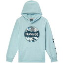  n[[ Hurley Kids j̎qp t@bV q p[J[ XEFbg One &amp; Only Camo Fleece Pullover Hoodie (Little Kids) - Crystal Heather